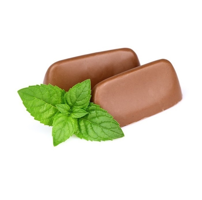 Chocolate with mint